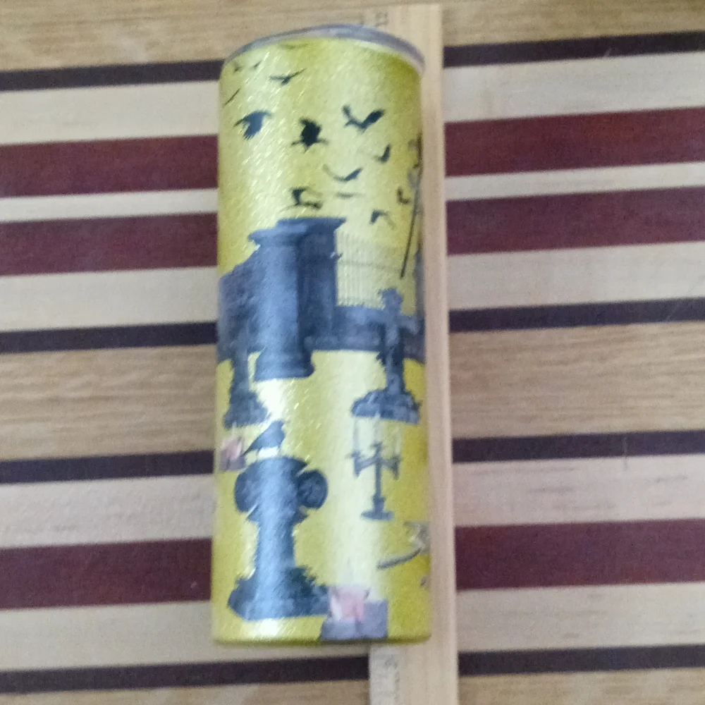 Halloween skeleton 20oz insulated tumbler
